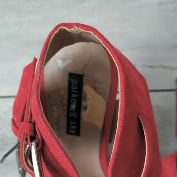 Parker and sky ankle strap heels - Picture 8 of 8